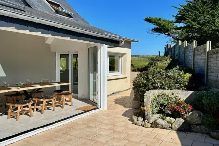 Location maison à Ploudalmézeau, Maison pieds dans l'eau à Ploudalmézeau