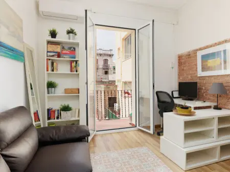 Appartement Gràcia, 60 m² balcon cour intérieure - 3 pers. : photo 14