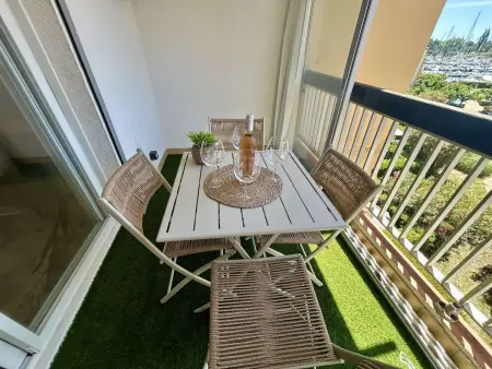 Appartement vue port à Cap d'Agde, climatisé, parking : photo 1