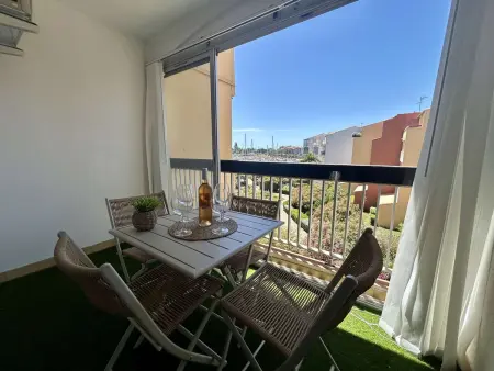 Appartement vue port à Cap d'Agde, climatisé, parking : photo 7