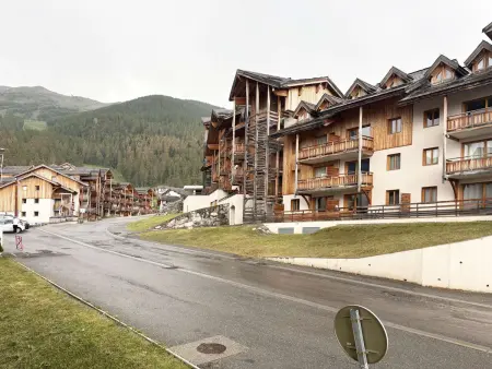 Appartement 6 pers. aux Orres 1800 - Piscine chauffée : photo 8