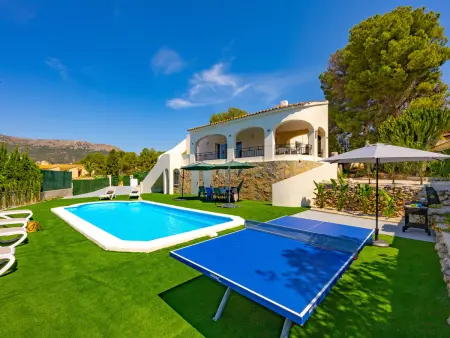 Villa 3 chambres piscine chauffée 9x4m à Calpe : photo 12