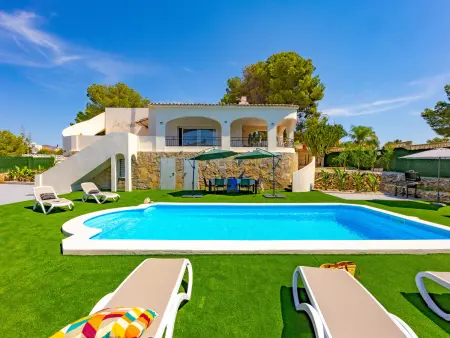 Villa 3 chambres piscine chauffée 9x4m à Calpe : photo 25
