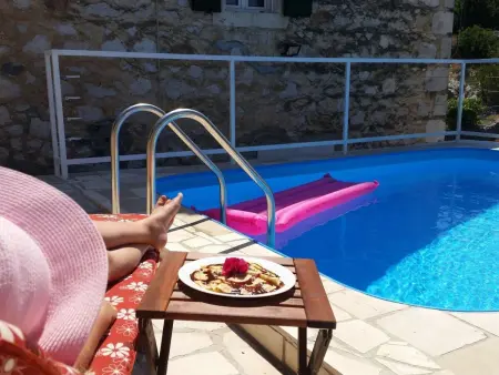 Maison pierre Bobovišća avec piscine privée : photo 29