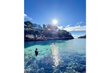 Maison 6 personnes avec piscine privée à Cala Pi : photo 19