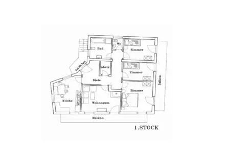Maison de vacances Lana, 3 chambres, 2 balcons : photo 11