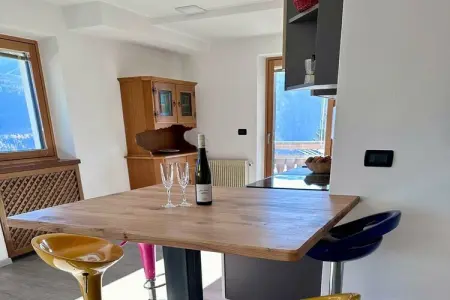 Maison 6 pers. vue Dolomites, jardin clos à Fiemme : photo 3