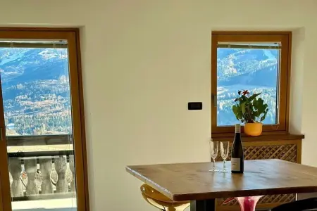 Maison 6 pers. vue Dolomites, jardin clos à Fiemme : photo 10
