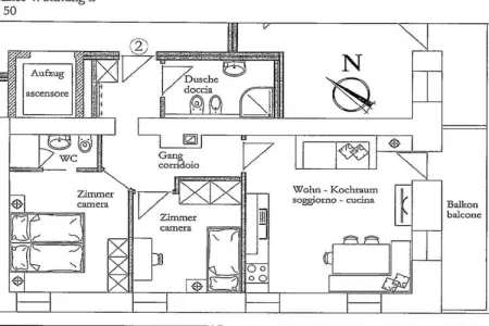 Maison 7 personnes à Sexten, 800 m des pistes : photo 16