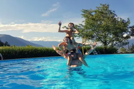 Maison 6 pers. avec piscine privée à Voellan bei Lana : photo 2