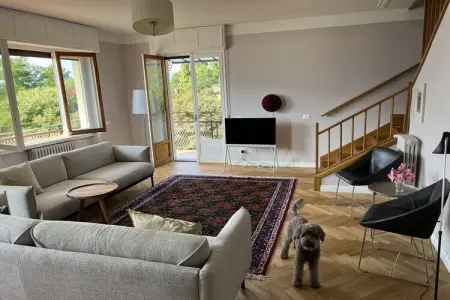 Maison 10 personnes avec piscine et vue lac à Ghiffa