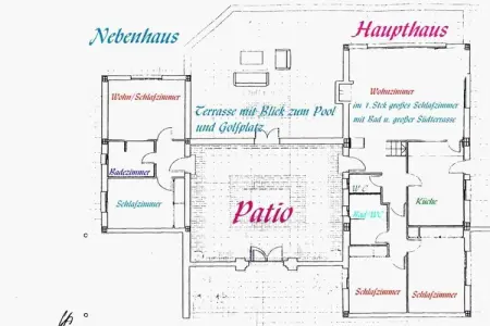 Villa golf 7 personnes avec piscine près de la plage : photo 21