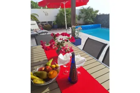 Villa El Paraiso à Playa Blanca, 3 chambres, piscine : photo 17