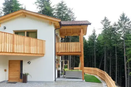 Chalet montagnard à Partschins, 2 chambres, jardin avec jeux : photo 7