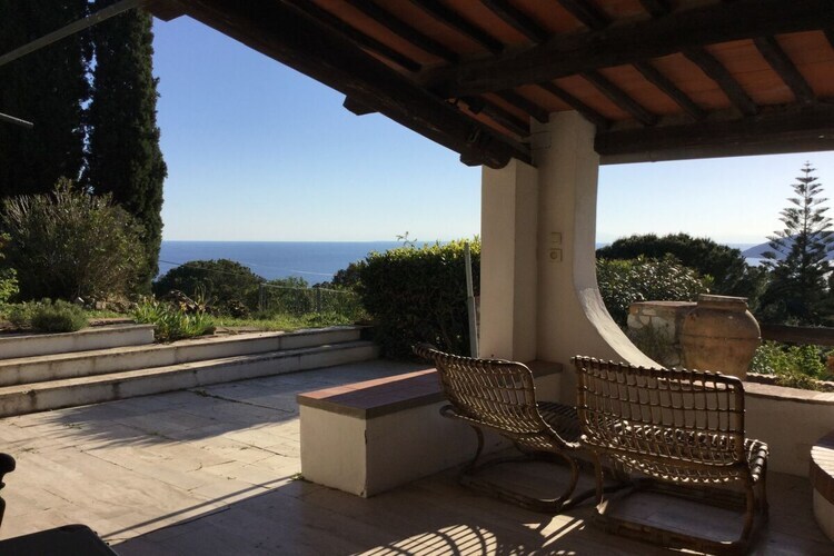 Maison pierre Toscane, vue mer panoramique à Capoliveri - Photo 8