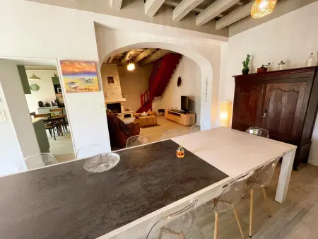 Gîte 12 pers. avec piscine chauffée et espace fitness : photo 7