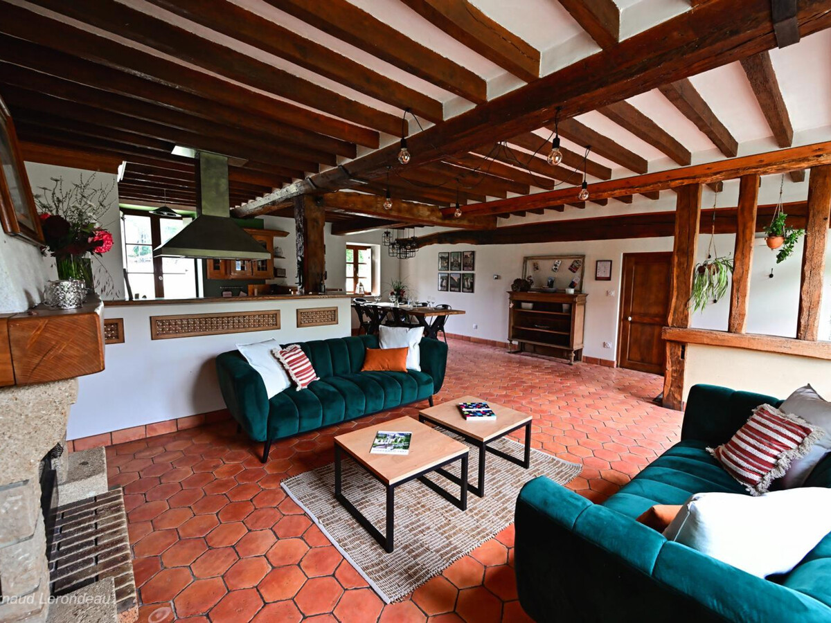 Longère du Perche avec jardin 6 000m² – 7 pers. - Photo 25