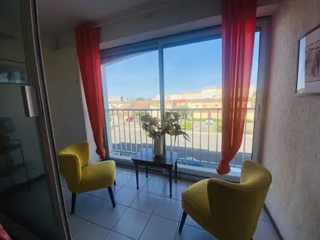 Studio traversant avec vÃ©randa - 2 pers., Appartement 2 personnes à Le Grau du Roi : photo 1