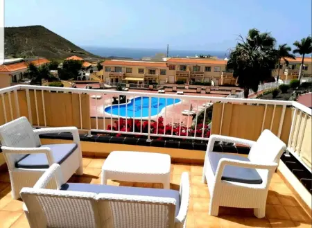 Appartement vue mer, piscine partagée, Chayofa (Tenerife) : photo 23