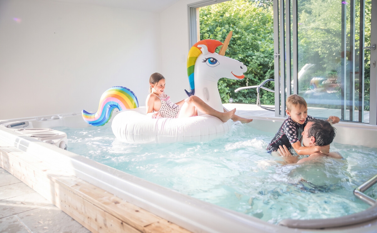 Maison 12 pers. avec spa de nage & ventriglisse à Saint-Junien - Photo 1