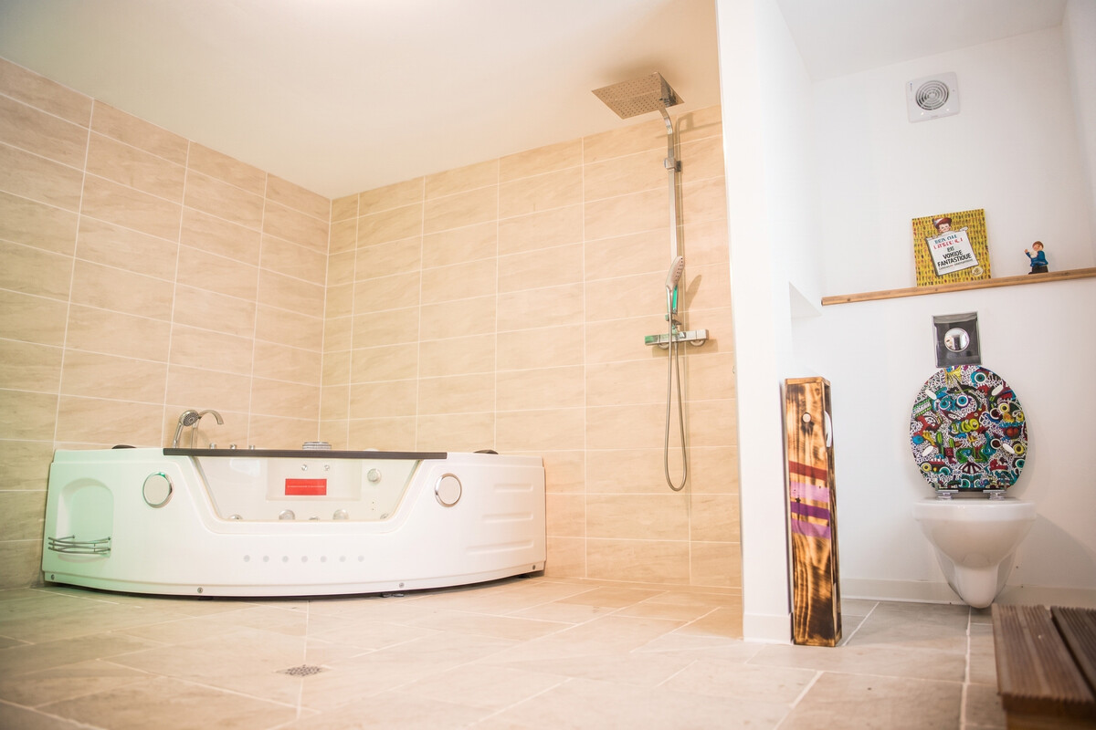 Maison 12 pers. avec spa de nage & ventriglisse à Saint-Junien - Photo 20