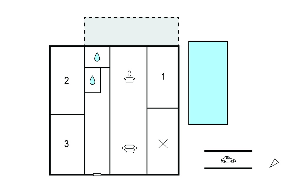 Maison 6 pers. avec piscine privée à Bagnoles - Photo 13