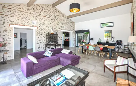 Maison piscine privée Saint-Génis-des-Fontaines 11 pers. : photo 3