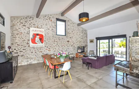 Maison piscine privée Saint-Génis-des-Fontaines 11 pers. : photo 4