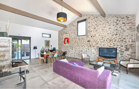 Maison piscine privée Saint-Génis-des-Fontaines 11 pers. : photo 8