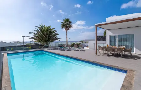 Maison 8 personnes avec piscine à Lanzarote : photo 1