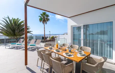 Maison 8 personnes avec piscine à Lanzarote : photo 2