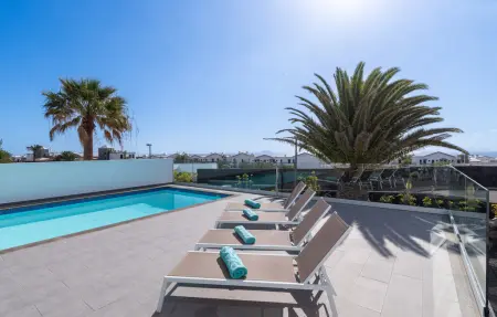 Maison 8 personnes avec piscine à Lanzarote : photo 11
