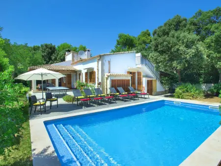 Location villa à Cala de Sant Vicent, Villa, piscine privÃ©e, clim - 8 pers.