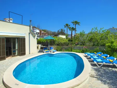 Villa avec piscine et clim - Vue montagne, Villa 6 personnes à Port de Pollença - Photo 1
