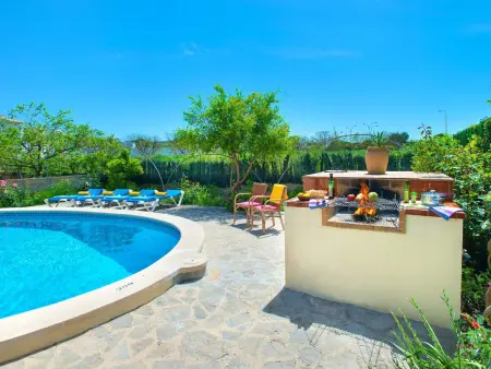 Villa avec piscine et clim - Vue montagne, Villa 6 personnes à Port de Pollença - Photo 4