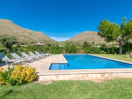 Location gite à Pollença, Charmante villa, piscine et clim - 6 pers.