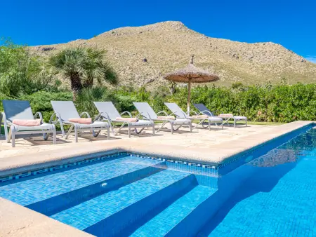 Charmante villa, piscine et clim - 6 pers., Gite 6 personnes à Pollença - Photo 2