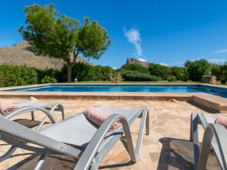 Charmante villa, piscine et clim - 6 pers., Gite 6 personnes à Pollença - Photo 29
