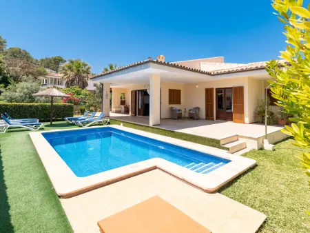 Location gite à Pollença, Villa avec piscine privée et clim - 6 pers.