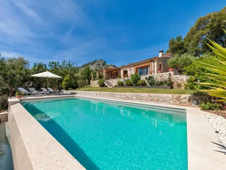 Villa La Salve D'Alt vue baie à Pollença, piscine : photo 1