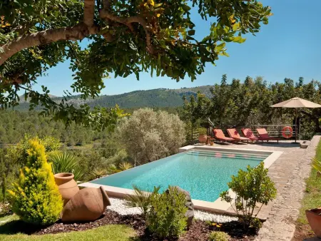 Villa La Salve D'Alt vue baie à Pollença, piscine : photo 4