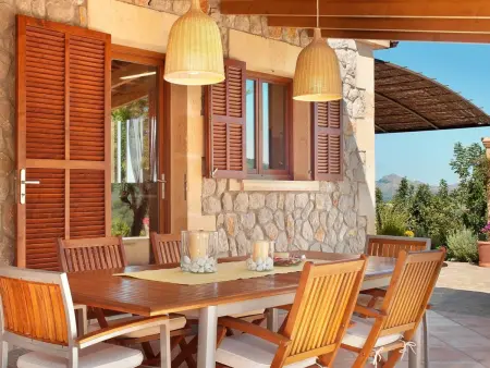 Villa La Salve D'Alt vue baie à Pollença, piscine : photo 9