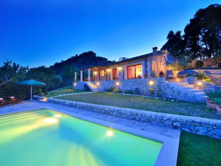 Villa La Salve D'Alt vue baie à Pollença, piscine : photo 27