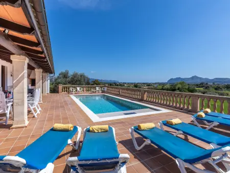 Villa avec vue mer et piscine privée à Alcúdia, 3 chambres : photo 3