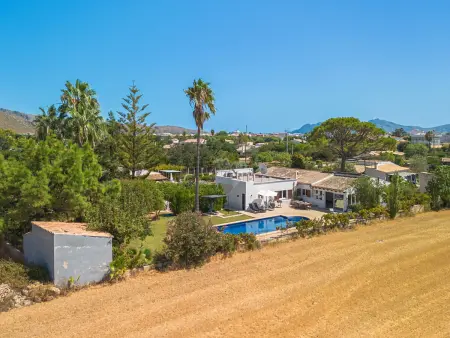 Villa Kaia à Pollença : piscine privée et jardin : photo 6