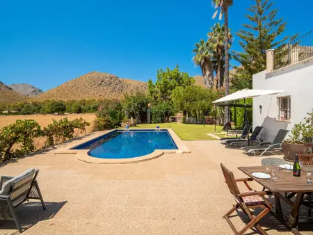 Villa Kaia à Pollença : piscine privée et jardin : photo 7