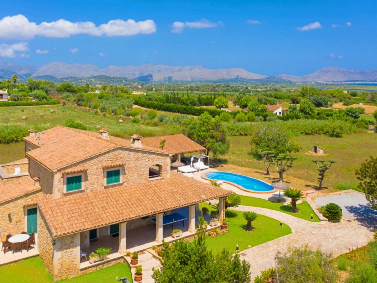 Villa Illa à Alcúdia : 5 chambres, piscine 8x4m, vue mer - Photo 3