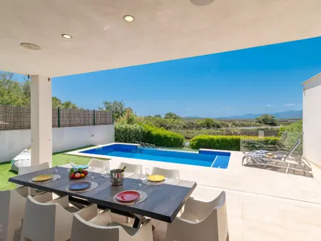 Villa Corb Marí II – Piscine débordement & vue Albufera : photo 4