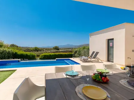Villa Corb Marí II – Piscine débordement & vue Albufera : photo 8
