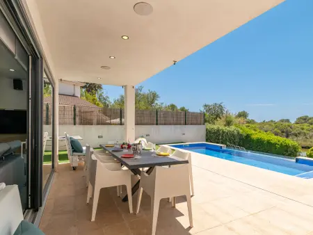 Villa Corb Marí II – Piscine débordement & vue Albufera : photo 9